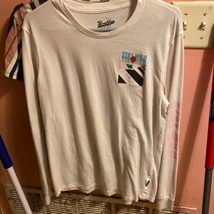 White stay wild shirt